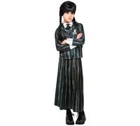 Wednesday School Uniform Dress-up Costume 9-10 Years