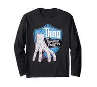 Wednesday Season 2 Thing AKA Fernando Fingertips Logo Long Sleeve T-Shirt