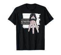 Wednesday Season 2 Thing Fernando Fingertips Mugshot T-Shirt