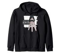 Wednesday Season 2 Thing Fernando Fingertips Mugshot Zip Hoodie
