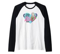 Wednesday Season 2 This is My Fun and Freedom Era Enid Heart Raglan Baseball Tee