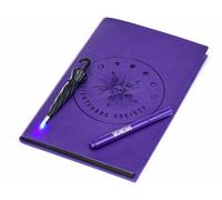 WOW! STUFF Wednesday Addams Secret Diary | Unlock Invisible Secrets using the UV Light included | Premium Nevermore Notebook and Pen Set | For Fans of Netflix Series | Official Licensed by MGM