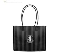 Wednesday Shopping Bag Nevermore Academy Black - Bold Statement | Acotis