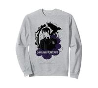 Wednesday Socially Distant Nevermore Academy Poster Sweatshirt