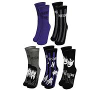 Wednesday Socks for Women - Women's Sneaker Stockings 38-43 (Pack of 5)