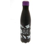 Wednesday Stainless Steel Thermal Flask Matt Black/purple (One Size)