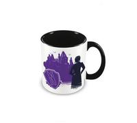 Wednesday Teenage Purgatory Inner Two Tone Mug Purple/white/black (One Size)