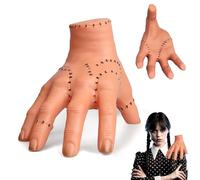 Wednesday Thing Hand, Wednesday Family Hand, Wednesday Cosplay Props Decorations, Scary Latex Hand for Halloween Decoration, Wednesday Cosplay Hand, Wednesday Cosplay Photo Props (B)