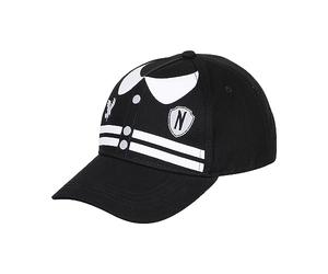 Wednesday Varsity-Chidren's Cap, Black, 20 x 14 cm