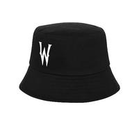 Wednesday W-Children's Bucket Hat, Black, 25 x 15 cm