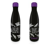 Pyramid Metal Water Bottle – Wednesday (Don't Care) 540ml Double-Walled – Official Merchandise