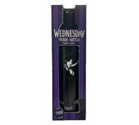 Blue Sky Studios Wednesday Water Bottle Metal Wednesday Addams Gifts Stainless Steel 700 Mililitres Licensed Merch Merchandise & Gift