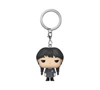 Funko Pop! Keychain: Wednesday Addams - Wednesday Addams Novelty Keyring - Collectable Mini Figure - Stocking Filler - Gift Idea - Official Merchandise - TV Fans - Backpack Decor