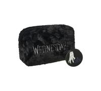 Wednesday Womens Black Logo Makeup Bag (One Size)