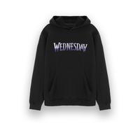 Wednesday Women's Hoodie | Black | Official Merch | Size: Large Wednesday Black L