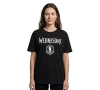 Wednesday Womens T-Shirt | Ladies Graphic Tee Addams Netflix Series Merchandise Adults Short Sleeve Top | The Addams Family Apparel Gift for Her