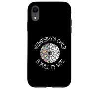 Wednesday's Child Full of Woe Trendy Popular Round Window Case for iPhone XR