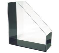 WEDO 0601301 Transparent Black Acrylic Magazine File A4