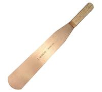 WEDO 14" Non-Sparking Spatula with Straight Blade and Wooden Handle,Spark-Free Safety Tool,Size 40 * 350 * 230mm, Beryllium Copper,Non-Magnetic,DIN Standard,BAM & FM Certificate