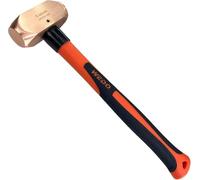 WEDO 1lb Sledgehammer, Copper Club Hammer with Fiberglass Handle, Drilling Hammer, Length 12", For Construction, Gardening, Land Management, Yard Work, and Outdoors