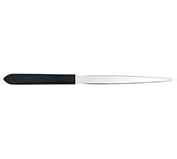 Wedo 21.5 cm Stainless Steel Blade/Black Plastic Handle Letter Opener