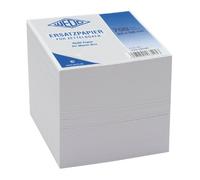 Wedo 27026540 Papier for Notelet Box Wood-, 9.9 x 9.9 cm, 700 Sheets White
