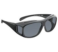 Wedo 27148599 Fit Over Polarizing Lens Sunglasses for Spectacle Wearers , Black