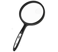 Wedo 2717508 Plastic Round Magnifier 63.5mm Black