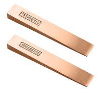 WEDO 2pcs Non-Sparking Flange Wedge Set, Spark-free Safety Flange Wedge,Beryllium Copper,Non-Magnetic,Die-Forged, Corrosion Resistant, DIN Standard,Size150*25 * 13mm(6”*1”*1/2”)