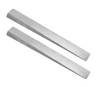WEDO 2PCS Stainless Steel Flange Wedge Set, Pipe Fitting Welding Tools,Spreading Flanges Triangle Tool,Rust-proof, Corrosion resistant, Die-forged,8x25x150mm(1/3"x1"x6")