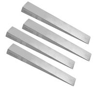WEDO 4PCS Stainless Steel Flange Wedge Set, Pipe Fitting Welding Tools,Spreading Flanges Triangle Tool,Rust-proof, Corrosion resistant, Die-forged,13x25x150mm(1/2"x1"x6")