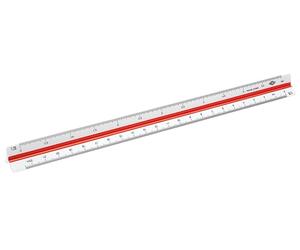 Wedo 52 55001 30 cm Architect’s Triangular Scale Rule