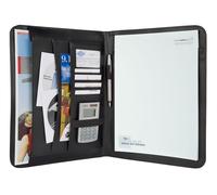 Wedo 58 5401 Elegance A4 Conference Folder in Black, 585401