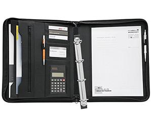 Wedo 581101 Conference Folder with Detachable 4 Ring Binder Mechanism