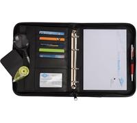 Wedo 581501, Conference Organiser, A5, Black, Elegance, 4-Ring Mechanism