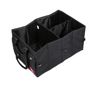 Wedo 582531 Trunk Bag Big Box Shopper Extra Large 60 x 40 x 30 cm Polyester, Internal and External Pockets, Velcro Closure, Quick Closure, Foldable - Min 25 kg Load Black