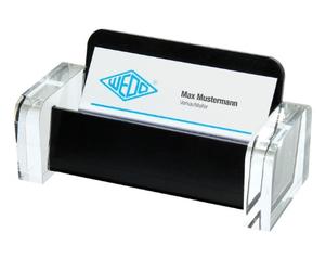 Wedo 60 4401 Acrylic Exklusiv Business Card Holder - Transparent
