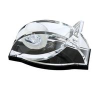 Wedo 609001 - Tape Dispenser Acrylic Clear Glass/Black