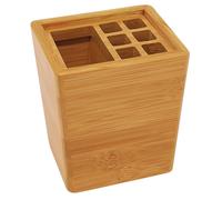 Wedo 61 407 Pen and Pencil Bamboo Pot - Brown quiver