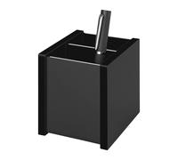 Wedo 636001 Acrylic Desktop Organizer with 2 Compartments Pen butler