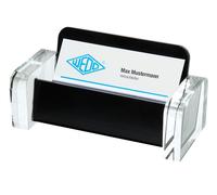 Wedo Acrylic Exklusiv Business Card Holder - Transparent