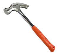 WEDO Claw Hammer with Tubular Steel Handle, 450g, Length 322mm, Hammer and Nails Tool with Tubular Steel Handle, Multifunctional Safety for Household Maintenance