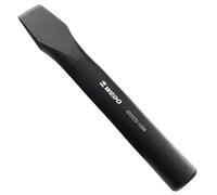 WEDO Cold Chisel,Chrome Steel Flat Chisel,Blade 25mm,Wood Chisel,Length 250mm,Anti-Corrosion,High Strength,Black-Spray On Surface,Wear Resistance