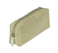 WEDO Corduroy Look Cotton Pencil Case, Pistachio, Cord