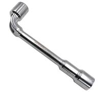 WEDO L Shaped Angled Hex Socket Wrench,Double-Head Elbow Hex Wrench for Mechanic Repair Tool,Metric,6 Point,Size 26mm,Length270mm,Cr-V,Use for Washing Machine,Pipeline,Bicycle Repair and Maintenance