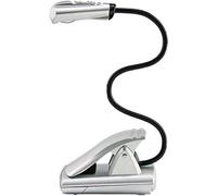 Wedo LED Clip-On Reading Light for Kindle Books Pads Clipboards - Silver