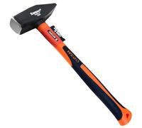 WEDO Machinist Engineers Hammer,18oz Cross Peen Hammer, Rivetinghammer with Fiberglass Handle,500g High Carbon Steel Head,Length 320mm(13")