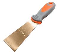 WEDO Non-Sparking 1-1/2" Putty Knife, Stiff Spark-Free Safety Scraper Painter 40mm, Non-Magnetic, Die-Forge, Corrosion Resistant, DIN Standard, Beryllium Copper,Length 203mm(8")