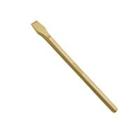 WEDO Non-sparking Chisel Hex/6 Point , Spark-free Safety Chisel Hex/6 Point Aluminum Bronze, DIN Standard, BAM & FM Certificate, 25x28x300mm.
