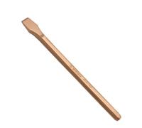 WEDO Non-sparking Chisel Hex/6 Point , Spark-free Safety Chisel Hex/6 Point, Beryllium Copper, DIN Standard, BAM & FM Certificate, 17x19x300mm